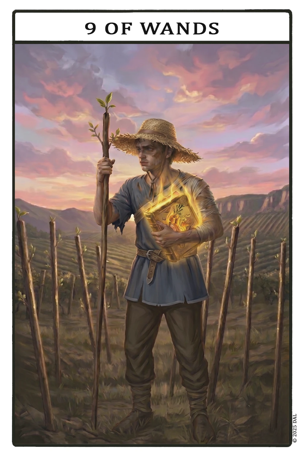 Card 9 — Nine of Wands