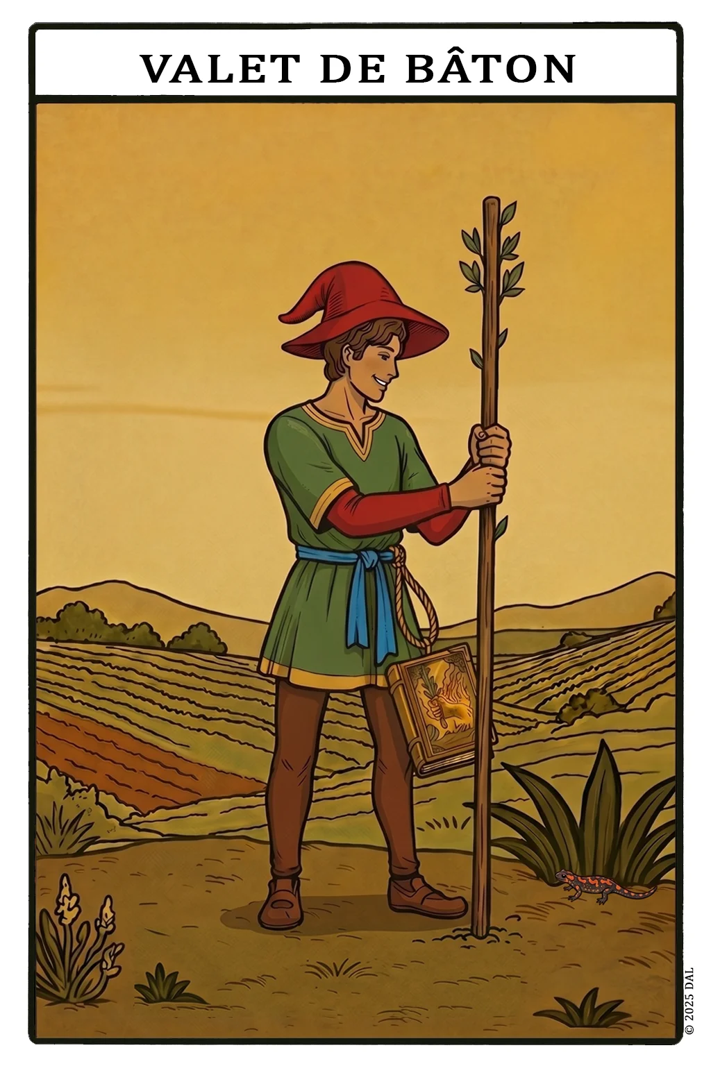 Carte 11 — Valet de Bâtons