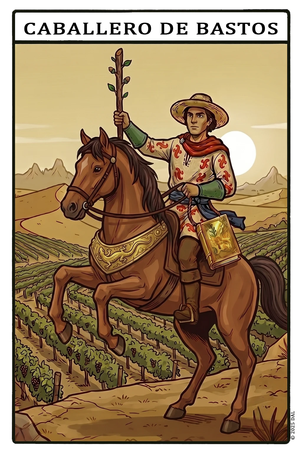 Carta 12 — Caballero de Bastos