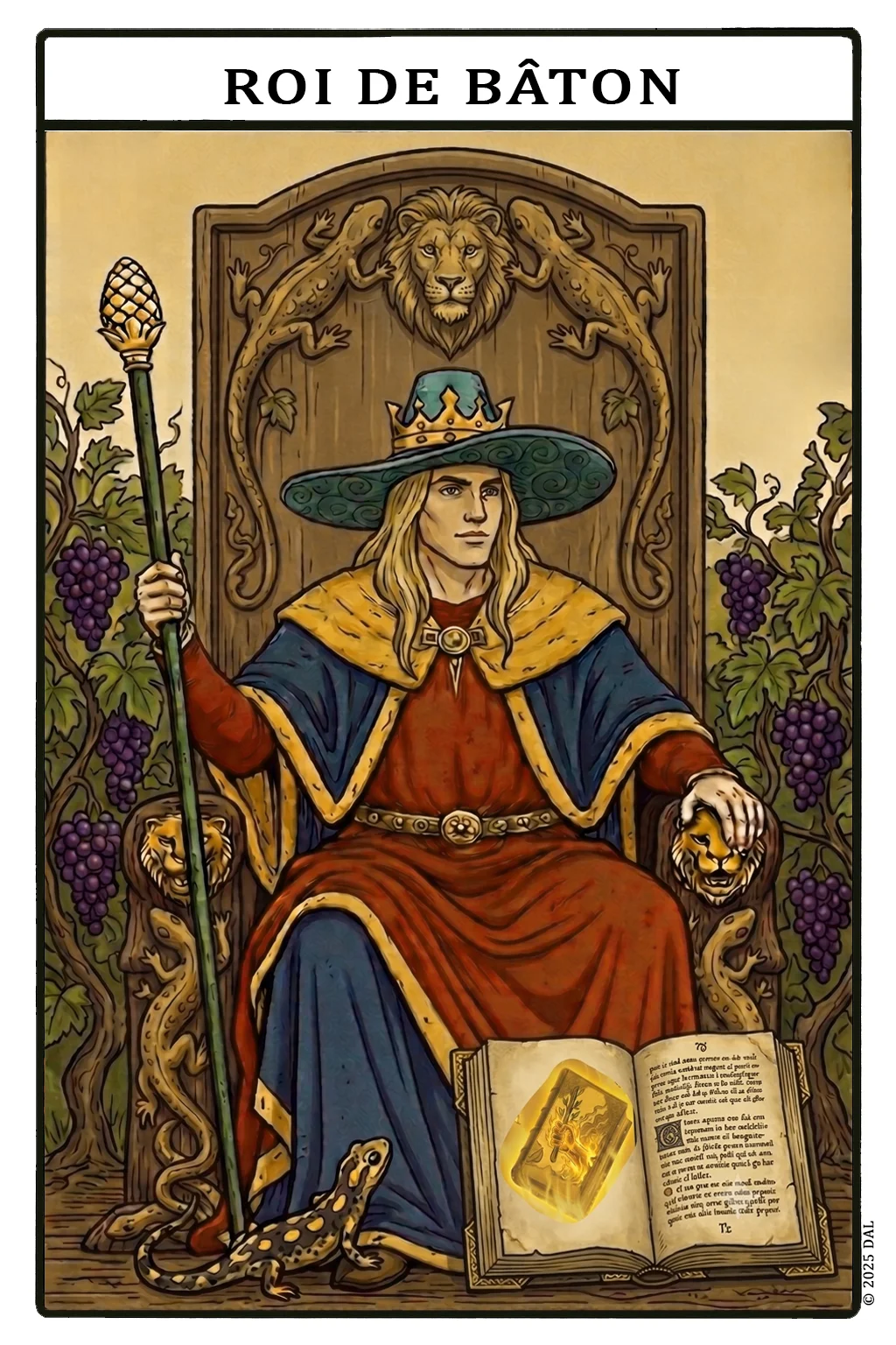 Carte 14 — Roi de Bâtons