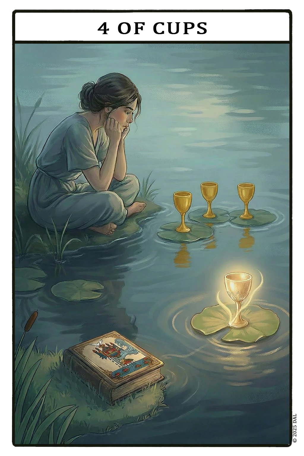 Card 4 — Four of Cups