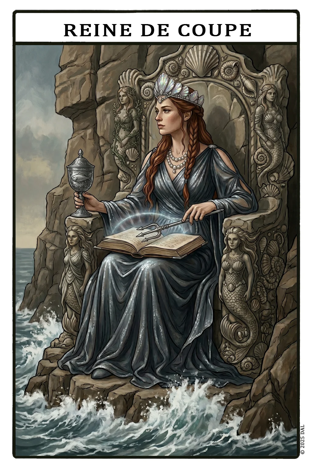 Carte 13 — Reine de Coupes