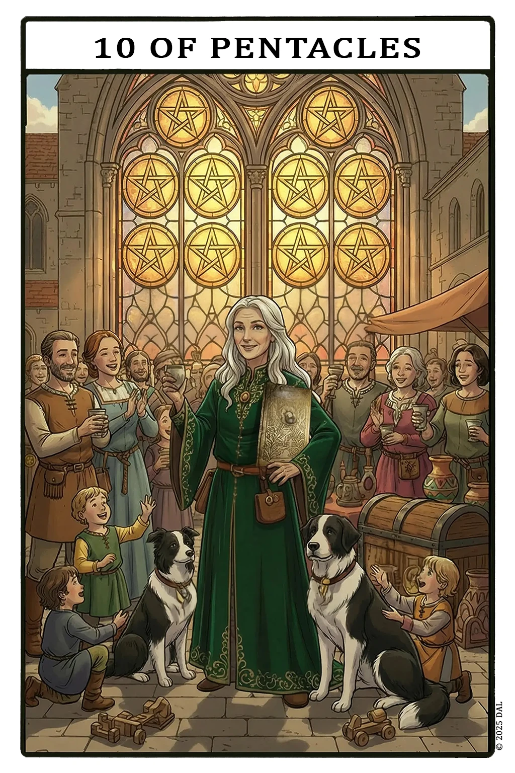 Card 10 — Ten of Pentacles
