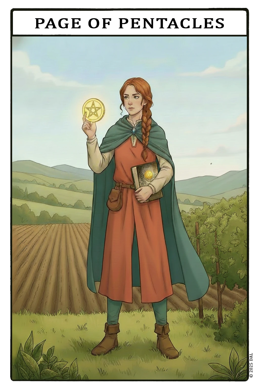 Card 11 — Page of Pentacles