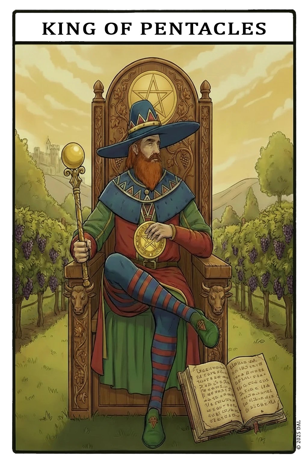 Card 14 — King of Pentacles