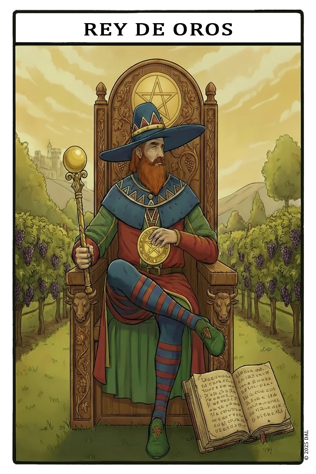 Carta 14 — Rey de Oros