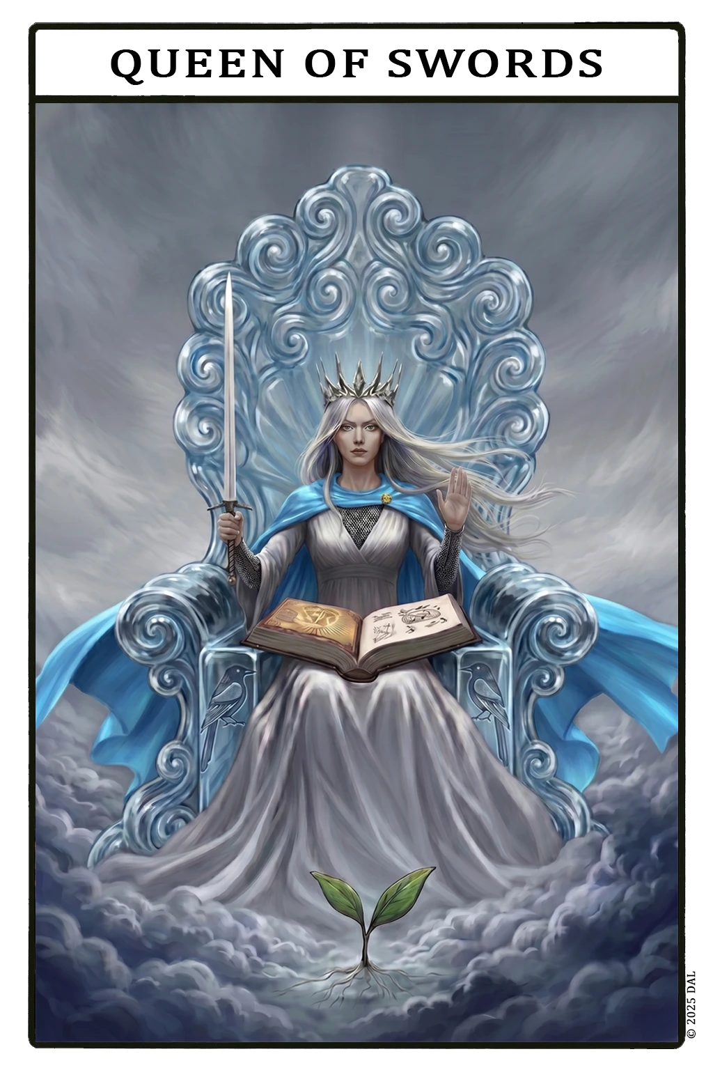 Card 13 — Queen of Swords