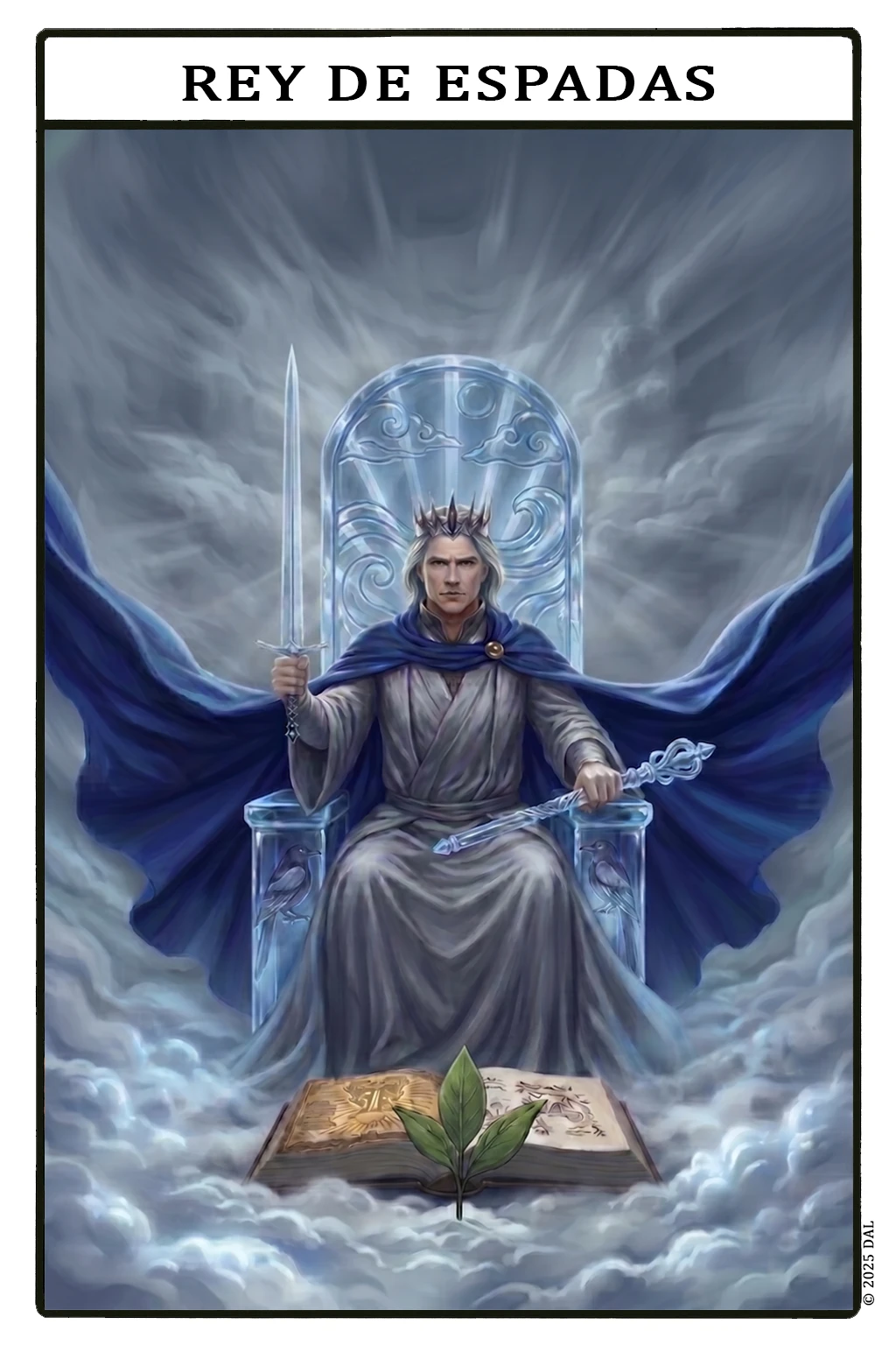 Carta 14 — Rey de Espadas