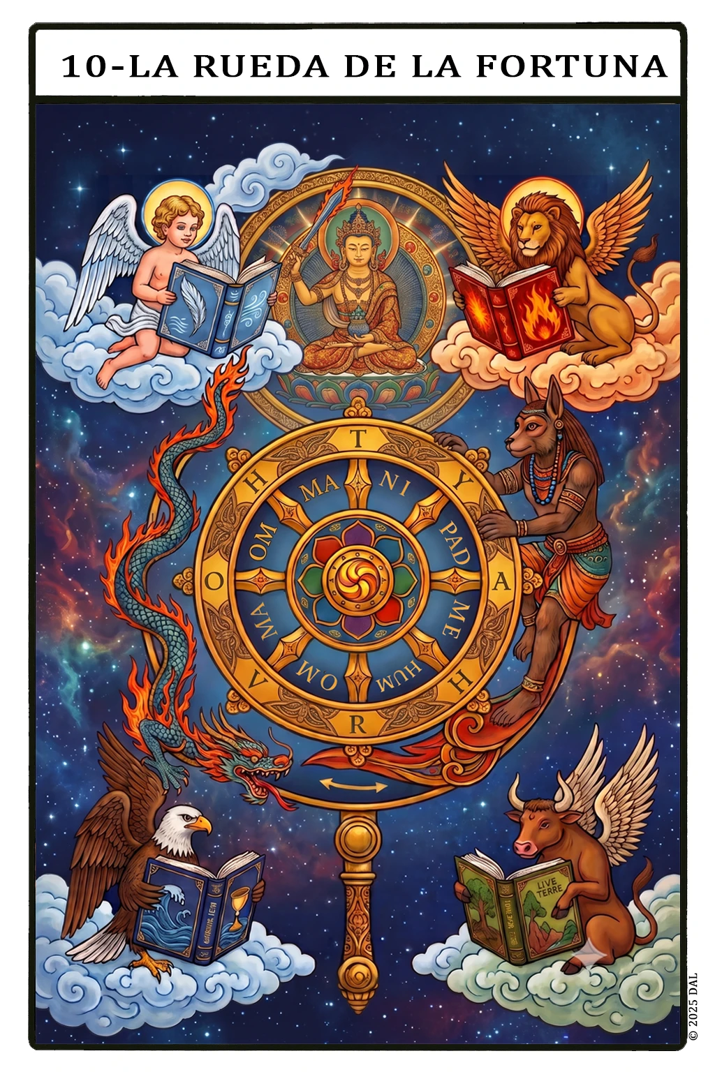 Carta 10 — La Rueda de la Fortuna