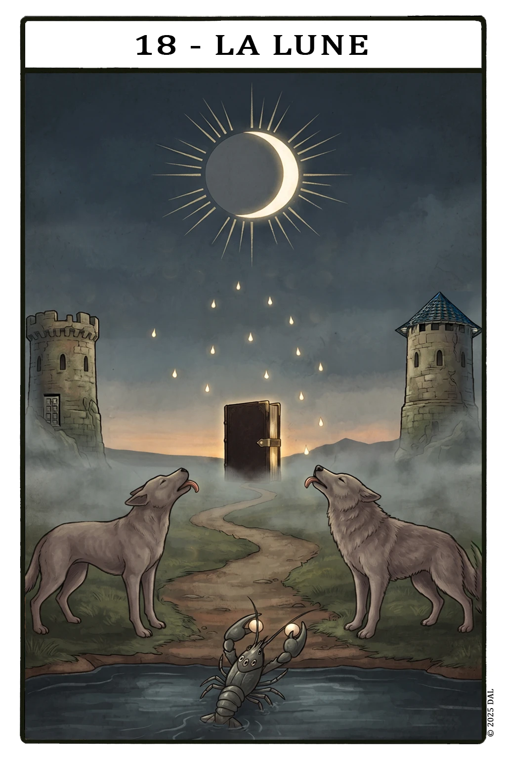Carte 18 — La Lune