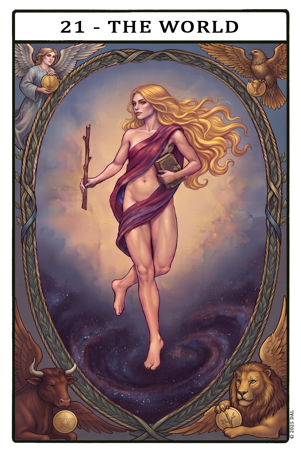 Card 21 — The World