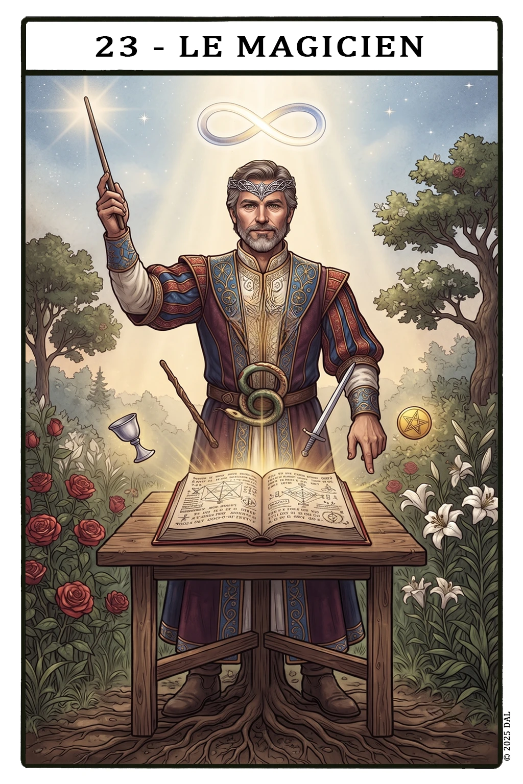 Carte 23 — Le Magicien