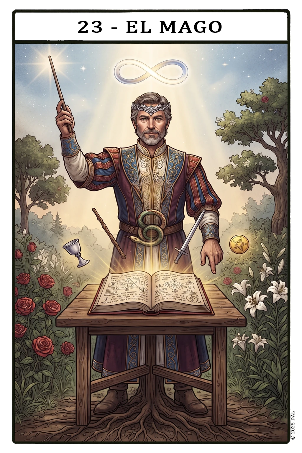 Carta 23 — El Mago